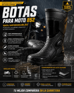 BOTA CAUCHO MOTERO