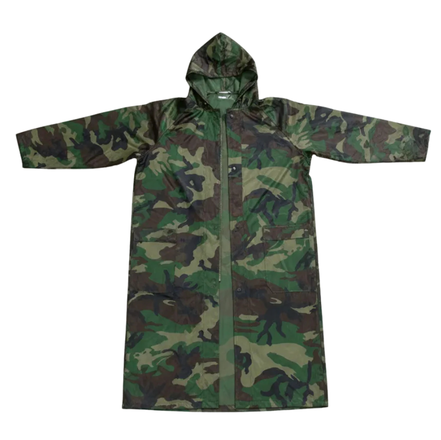 Capa Impermeable Militar Camuflada